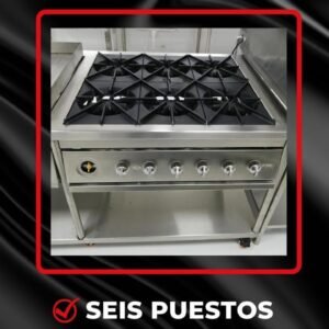 Estufa de 6 puestos